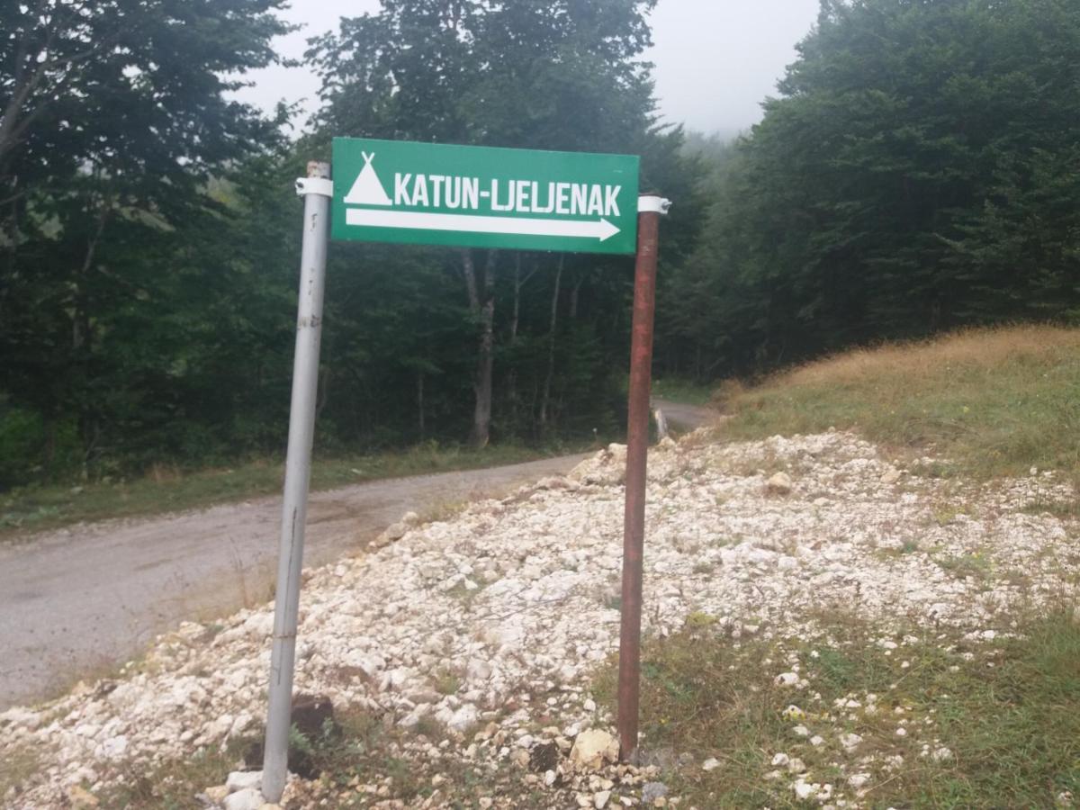 ホテル Katun Ljeljenak プルジネ エクステリア 写真